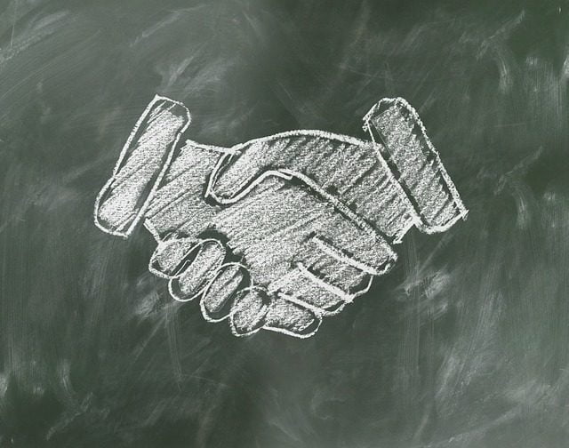 handshake drawing | Lift Legal